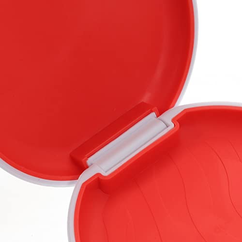 FRCOLOR Caixa Magnética Para Armazenamento De Dentaduras 2 Peças Recipiente Para Transporte De Denta