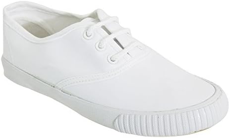 Boys white plimsolls Clearance