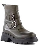 Seychelles Chasin You Leather Boot, 7.5, Green