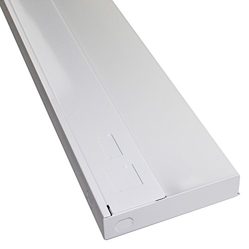 Crescent Lighting SLP121ES Low Profile Under Cabinet Light Fixture, SL/SLP Series, SlimLyte, T5, 120V, 33-Inch