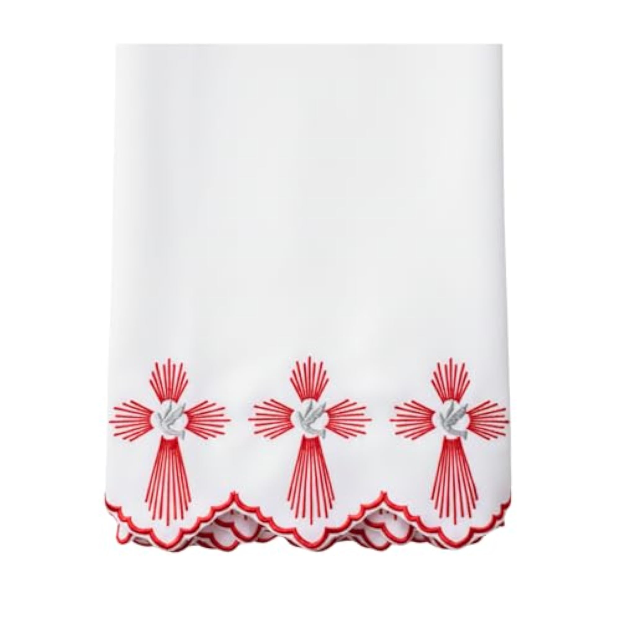 4 Meter Church Altar Table Cloth with Dove Embroidery