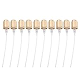Ciieeo Tapones de Repuesto para Bomba Pulverizadora de Perfume 13 Mm, 10 Unidades, Boquillas de Pulverización de Niebla Fina Reutilizables, Compatibles Frascos de Fragancia