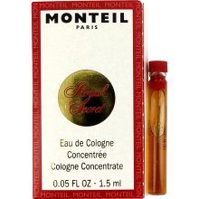 Royal Secret vial 1.5ml Monteil edc concentree