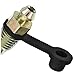 HAPINARY Bleeder Screws Caps Brake Bleeder Bolts Car Cap Car Screws Motorcycle Brake Grease Fitting