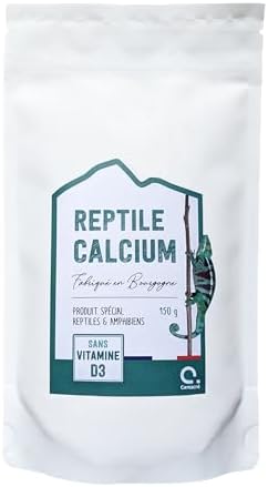 ReptileCalcium® – 150 g – Producto especial Reptiles y Anfibios – Sin vitamina D3