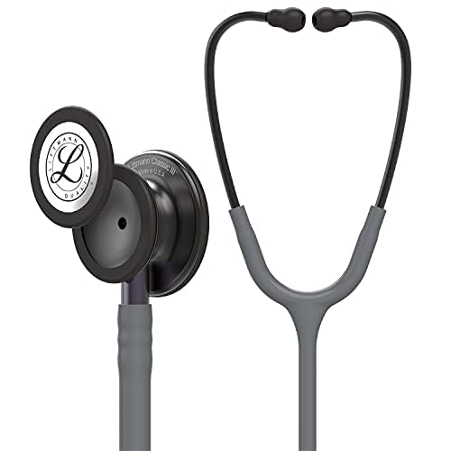 medaxo 3M Littman 5873 Stethoscope Engraving | Engrave Your Name Or Initials On The Littman Stethoscope | Classic 3, Smoke Finish Chestpiece, Gray Tube, 27 Inch (B0BZSHS5FF) Amazon Price History, Amazon Price Tracker