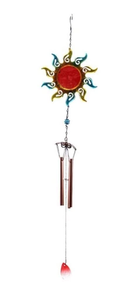 Wind Chime Creative Hand Painted Glass Blessing Hanging Pendant For Kids Room Living Space