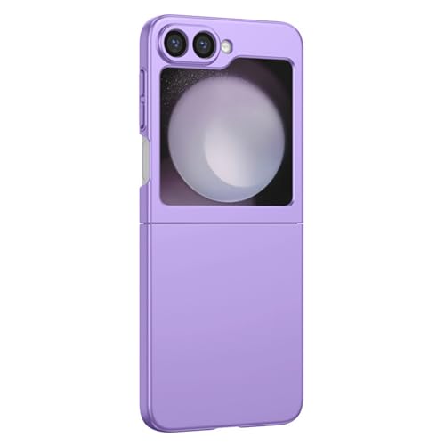 Coque antichoc ultra mince violette pour Samsung Galaxy Z Flip 7