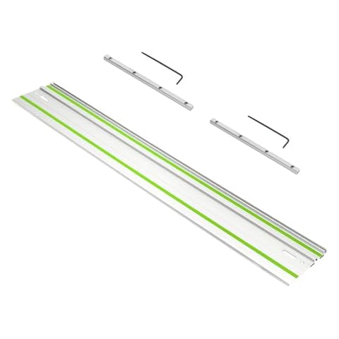 55in Track Saw Guide Rail for festool Track Saw, 55" Guide Rail with Connector for festool FS1400/2 Guide Rail, Perfect for festool Track Saw and Woodworking Longer Cuts, 2 Year Warranty Cover