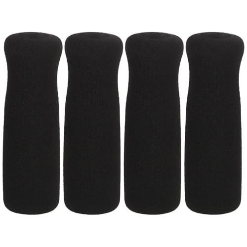 NUSITOU Thicken Non-Slip Crutch Handle Grips 4Pcs Soft Sponge Replacement Covers for Walking Cane Accessories Scientific Portable Design for Elderly