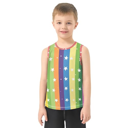 Boys' Tank Top Shirts Quick-Dry Ice Silk Fabric with Breathable Athletic Vest2