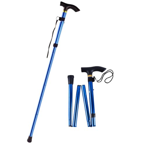 軽量アルミ製折りたたみステッキ