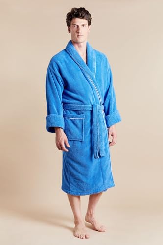British Men's Towelling Bathrobe - Cancun3