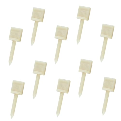 Anneome 10 Pack Plastic Archery Nails Outdoor Nails for Target Archery Targets Mha Pins