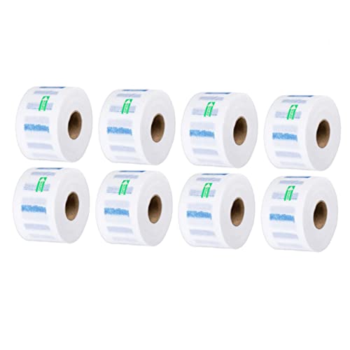 NOLITOY 8 800 Folhas Envoltório De Pescoço Protetor De Tintura De Cabelo Protetor De Pescoço