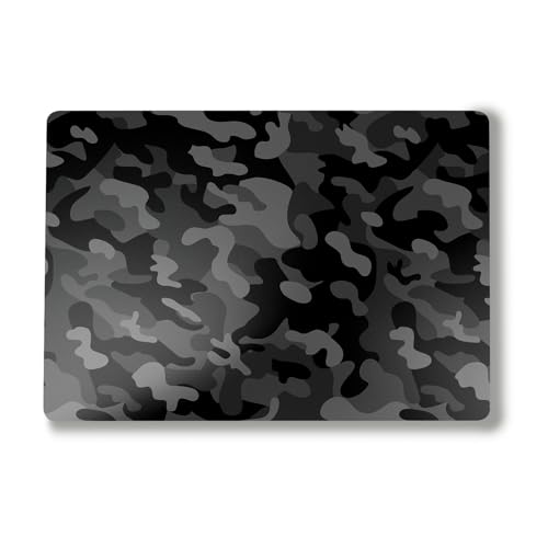 Laptop Skin Compatible with Surface Laptop 7 15" (2024) - Black Camo - Premium 3M Vinyl Protective Wrap Decal Cover - Easy to Apply | Crafted in The USA by MightySkins