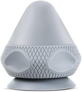 Zengest Adsorption Type Silicone Trigger Point Pusher Massage Ball with Suction Cup, Small Fascia Ball Massager to Massage Muscle and Acupuncture Point for Back/Neck/Shoulder/Hand/Foot