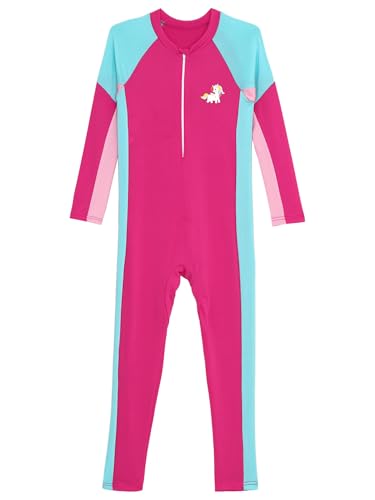 Kids Boys Girls One Piece Swimsuit Full Body Surfing Wetsuit Long Sleeve Rash Guard Swimwear Sunsuit3