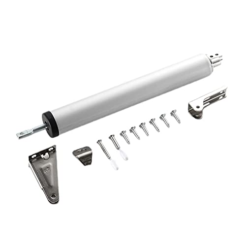 automatyczny samozamykacz do drzwi, samozamykacz s Automatic Door Closer Pneumatic Buffer Device for Residential and Light Commercial Aluminum Doors(Silver)