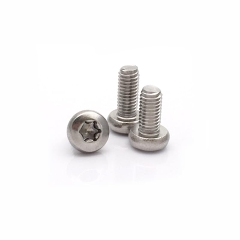 13pcs M8 screw bolt round head screws anti-theft bolts nails pan 304 stainless steel thread nail - (Size: M8x70mm)