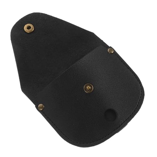 Veemoon Pocket Watch Pouch with Chain Durable PU Container for Doctor Watch Lightweight Compact Storage for Pocket Watch Present for Men