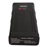 Paquete de Batería de Arranque Automático, Pantalla Digital 2000A Pico 18000mAh 12V Protección de Sobrecarga de Arranque de Automóvil para hasta 8L de...