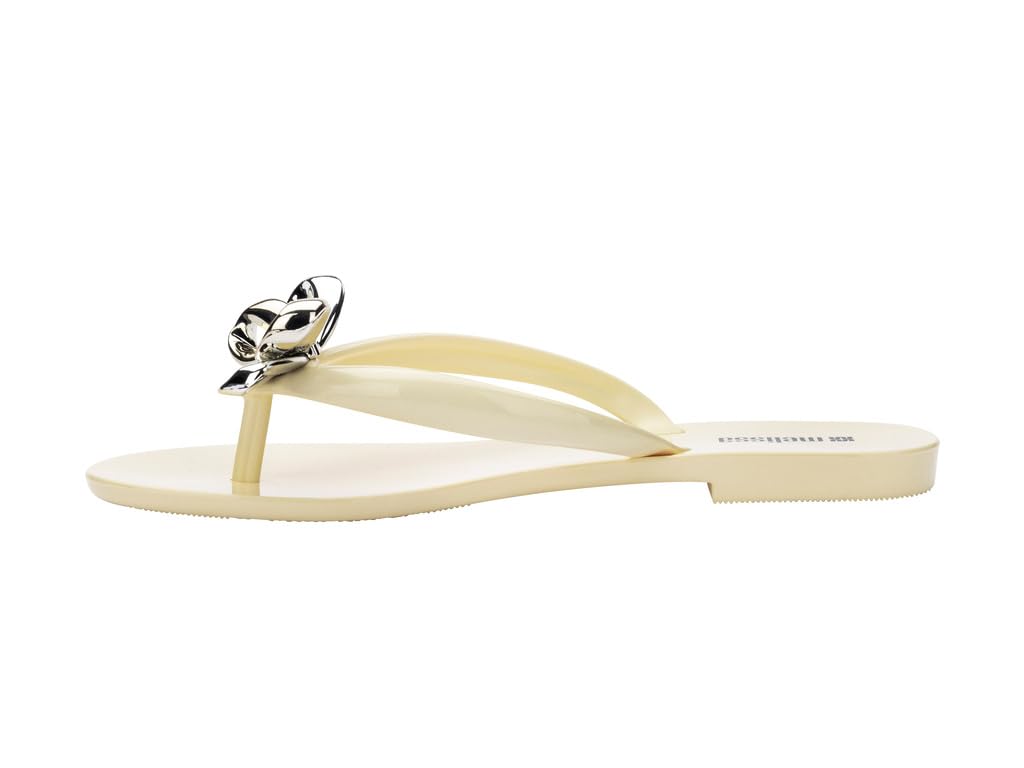 Tongs Melissa Harmonic Eclipse avec nœud métallique et design plat flexible - 8