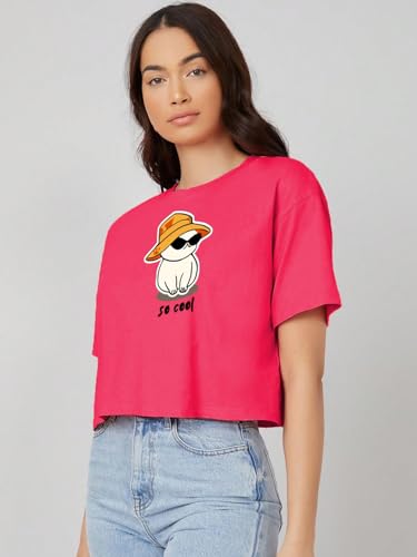 Image of KOTTY Women's Solid Oversized Fit T-Shirt