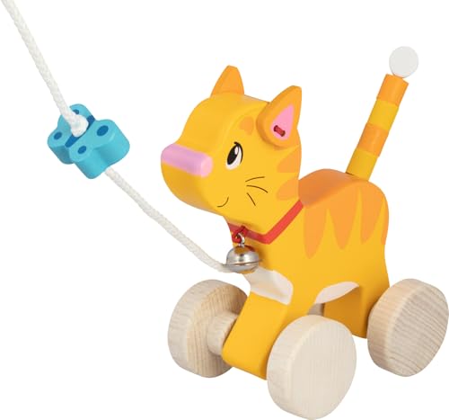 Image of Goki 54896 Cat Drag Baby Balls, Multi-Coloured (Multi-Coloured)