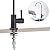 Leetcp Brass Drinking Water Faucet, Oil Rubbed Bronze Drinking Water Purifier Faucets, Kitchen Water Purifier Faucet for Non-Air Gap Reverse Osmosis Water Filtration System