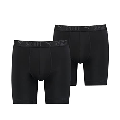PUMA Herren Boxer Unterwäsche, Schwarz, XL EU