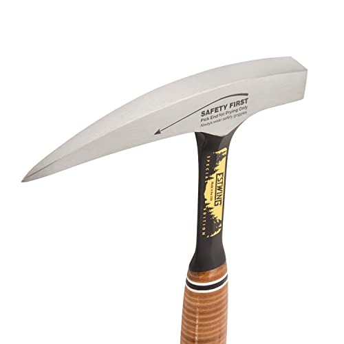 Estwing Special Edition Rock Pick - 22 Oz Geological Hammer With Pointed Tip & Genuine Leather Grip - E30Se #TOP2