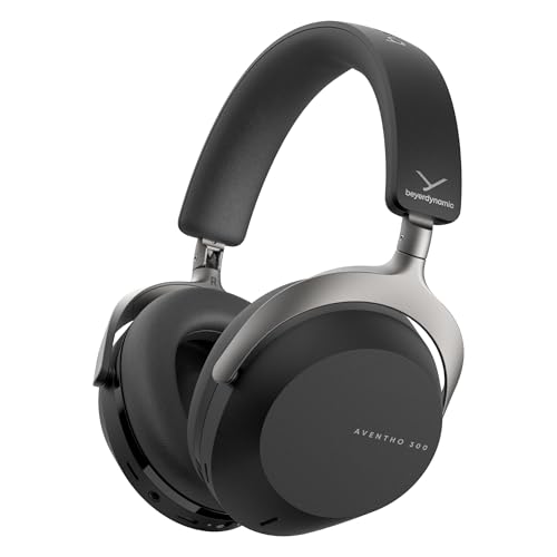 �y�������K�i�zbeyerdynamic AVENTHO 300 Black ���C�����X�w�b�h�z�� �I�[�o�[�C���[ ANC �O���捞 Dolby Atmos �w�b�h�g���b�L���O aptX Lossless/Adaptive Bluetooth 5.4 50��