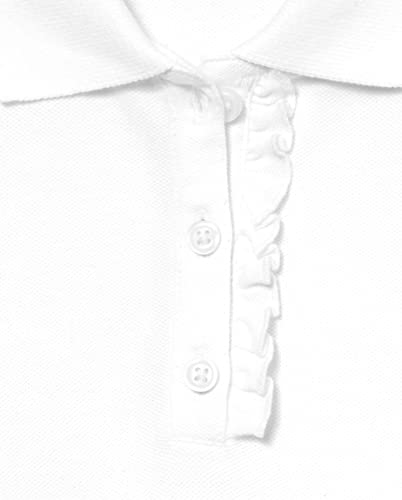 The Children'S Place 2044391008 Girls Short Sleeve Ruffle Pique School Uniform Polo Shirt thumb #1