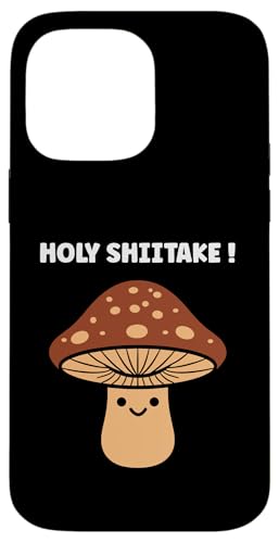 Funny minimalist mushroom simple holy shiitake �X�}�z�P�[�X iPhone 14 Pro Max �p