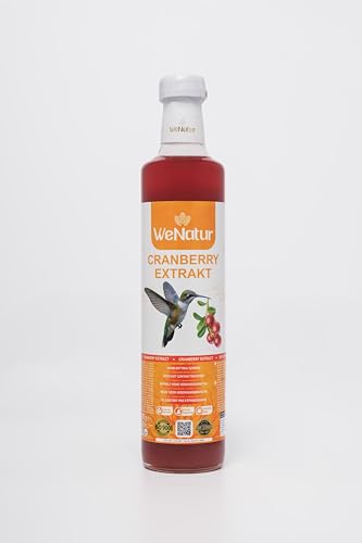 WeNatur Extracto de Arándano Rojo – Natural y Potente para la Salud Urinaria, Poder Antioxidante de la Naturaleza (700 g)