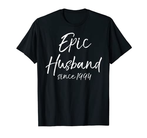 30th Anniversary Idea Gift from Wife Epic Husband Since 1994 Camiseta