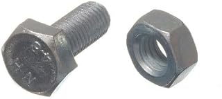 50 X HEX BOLT SET SCREW 4.8 GRADE M10 25MM BZP ZINC PLATED WEATHER RESISTANT