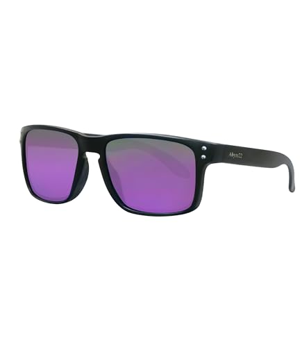 Abyss22 Polarized Classic Sunglasses for Men and Women, Sports Driving Finishing UV Protection