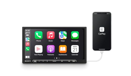 Image of Sony XAV-AX3700 7-Inch Multimedia Receiver with Apple CarPlay & Maestro Ready XAVAX3700