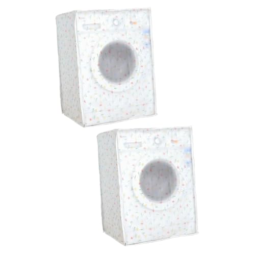 PHENOFICE 2個 衣類乾燥機カバー 洗濯機布カバー 防水洗濯乾燥機プロテクター 洗濯乾燥機カバープロテクター フロントロードワッシャーカバー 洗濯機と乾燥機のカバー ワッシャーカバー防水