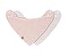 Produktbild LÄSSIG Baby Bandana Dreieckstuch Sabberlätzchen weich Druckknopf 2 Stk./More Magic Horse, rosa