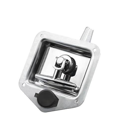 QOLOKAFG 304 Stainless Steel T-Panel Lock Semi-Truck Trailer Car Tool Cinet 1Pcs