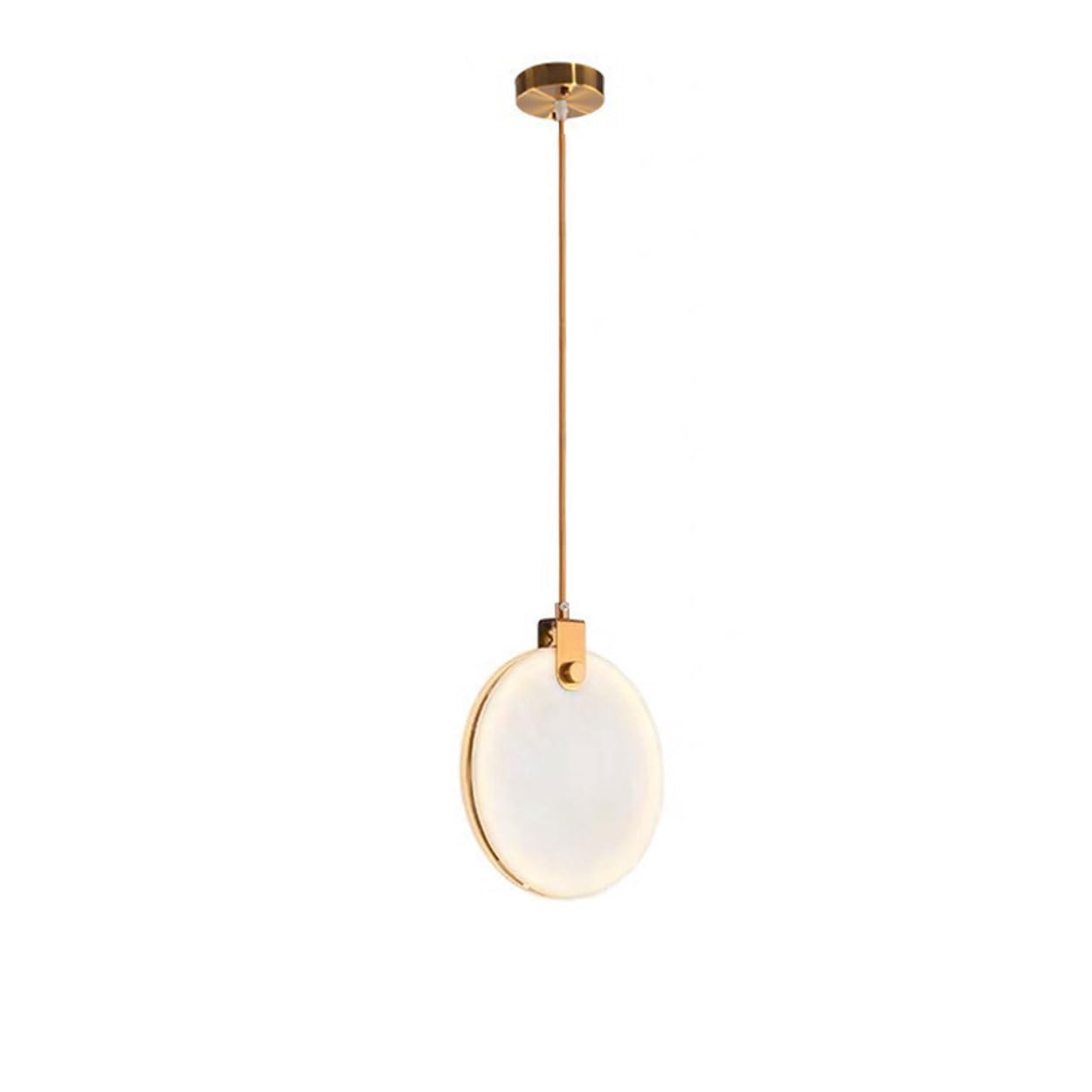 Feu de plafond 12W LED suspendu avec effet marbre chic - 8