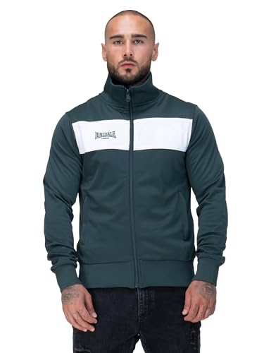 Chaqueta de entrenamiento Lonsdale Alnwick evita el frío post-ejercicio en hombres