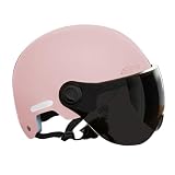 Woalopted Medio Casco de Motocicleta, Medio Casco | Casco de Motocicleta Seguro para Ciclismo - Suministros para Motocicletas eléctricas, Sombreros de Ciclismo de Media Cara para Hombres y Mujeres,