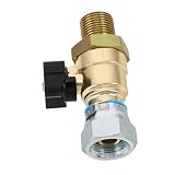 JOINPAYA Universal Front Wheel Air Brake Cutoff Valve 18mm Thread Metal Alloy for Automotive Heavy Duty...