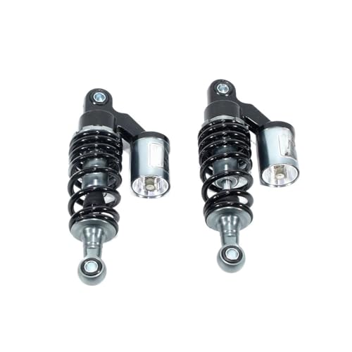 Amortisseurs pneumatiques universels 220 mm pour suspension arrière de moto et quad