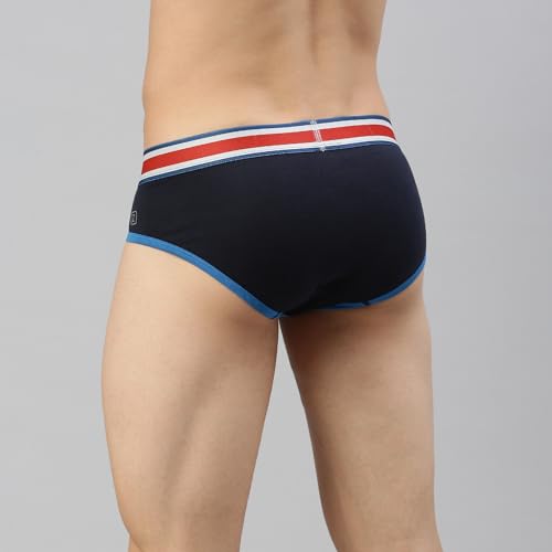 Image of Zoiro Men's Brief | Soft Band | Soft No-Marks Elastic | Breathable Innerwear | Pack of 1 | Color May Vary