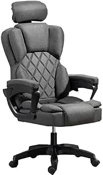 Large and tall office chair, high back, adjustable executive office chair, comfortable wide seat, ergonomic computer desk chair, padded cushions, work chairs, lord